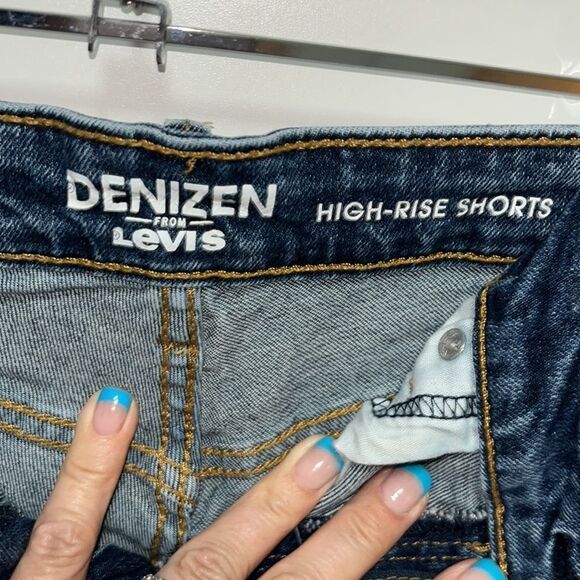 Denizen From Levis High-Rise Jean Shorts Size 6 - Picture 4 of 9